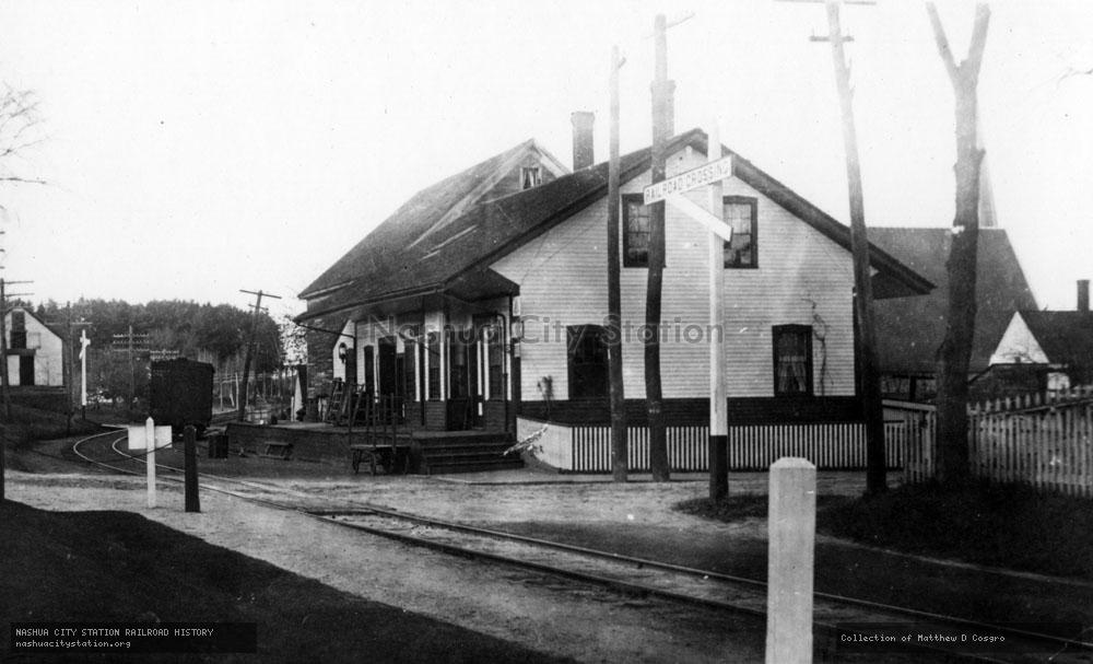 Postcard: West Concord Station, Built 1851